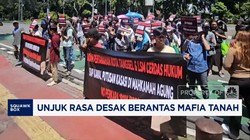 Video: Unjuk Rasa Desak MA Berantas Mafia Tanah