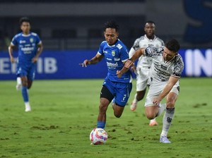 Hasil Laga Persib Vs Bali United: Maung Bandung Menang Dramatis