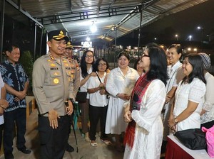 Kapolres Tinjau Pengamanan Ibadah Paskah di Depok, Pastikan Berjalan Aman