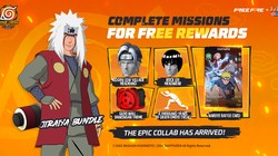 Kolaborasi Epik Free Fire x Naruto Shippuden Hadirkan Skin Jiraiya