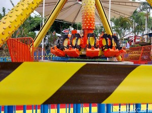 Video: Wahana Ekstrem Pendulum Jatim Park Disetop Polisi Seusai Pengunjung Terjatuh