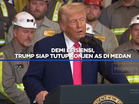 Video: Demi Efisiensi, Trump Siap Tutup Konjen AS di Medan