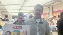 Rangga Moela Suka Berburu Mainan, Koleksi 100 Labubu