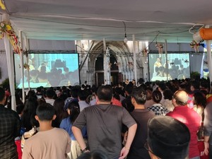 Video Katedral Jakarta Gelar 2 Kali Misa di Sabtu Suci Hari Ini