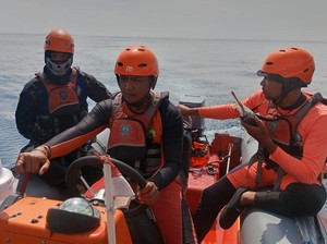 Pencarian WN Rusia Hilang di Perairan Amed Terkendala Hujan Lebat-Petir