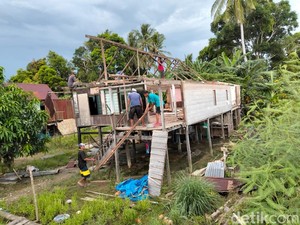 7 Rumah di Pinrang Terancam Abrasi Sungai Saddang, Warga Minta Relokasi