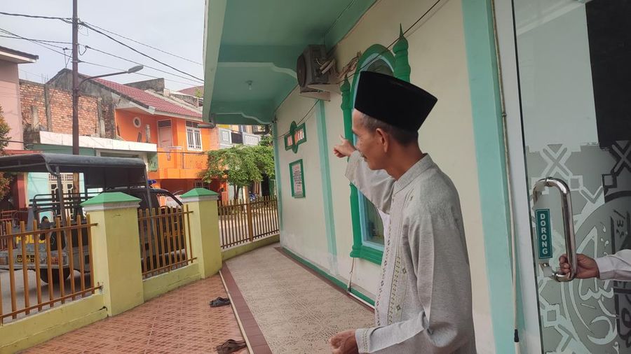 Ilustrasi Marbot Masjid. (Dok. Detikcom/Muhammad Rizky Pratama)
