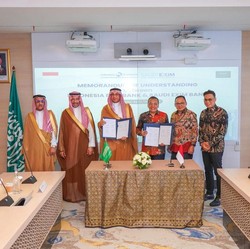 Di Tengah Perang Tarif, Eximbank Gandeng Arab Saudi Buka Peluang Baru