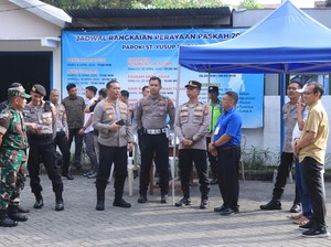Polres Blitar Kota Pastikan Misa Paskah Aman dan Kondusif