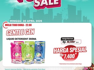 Transmart Full Day Sale! Beli Deterjen Cuma Rp 7 Ribuan