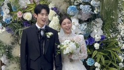 Gaya Ailee dan Choi Si Hun Menikah, Ganti Tiga Busana, Bulan Madu ke Dubai