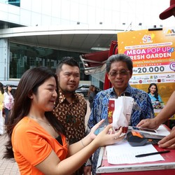 Gelar Mega Pop Up X Fresh Garden, Bank Mega Tebar Promo Rp20 Ribu