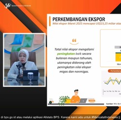 Video: BPS: Surplus Neraca Dagang RI USD 4,43 Miliar di Maret 2025
