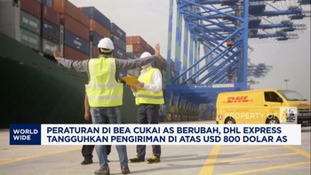 Video: DHL Tangguhkan Pengiriman di Atas USD 800 Dolar AS