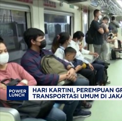 Video: Hari Kartini, Perempuan Gratis Naik Transportasi Umum Jakarta