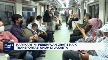 Video: Hari Kartini, Perempuan Gratis Naik Transportasi Umum Jakarta