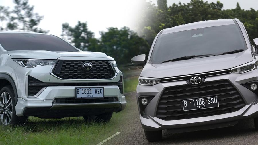Kolase Foto Toyota Inova Zenix dan All New Avanza. (Dok. Detikcom)