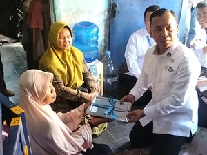 Menteri Wihaji Cek Makan Bergizi Gratis Bagi Ibu Hamil-Balita di Majalengka