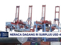 Video: Pendorong Neraca Dagang RI Surplus USD 4,33 Miliar