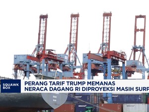 Video: Perang Tarif Memanas, Neraca Dagang RI Diproyeksi Masih Surplus