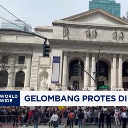 Video: Ribuan Orang di AS Protes Tolak Kebijakan Trump