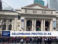 Video: Ribuan Orang di AS Protes Tolak Kebijakan Trump