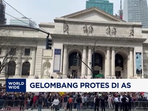 Video: Ribuan Orang di AS Protes Tolak Kebijakan Trump