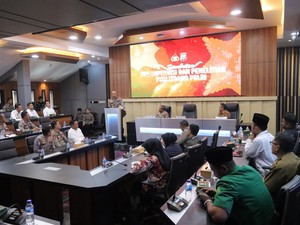 Puslitbang Polri Teliti Kejahatan Siber di Mojokerto
