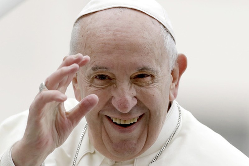 Vatican Obit Pope Francis FILE - Pope Francis presides the Via Crucis (Way of the Cross) torchlight procession celebrated in front of the Colosseum on Good Friday in Rome, Friday, March 29, 2013. (AP Photo/Andrew Medichini, File)