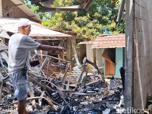 Lupa Matikan Kompor, Bengkel Motor di Purwakarta Ludes Terbakar