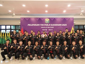 BNI Dukung Tim Bulutangkis Indonesia Berlaga di Sudirman Cup 2025