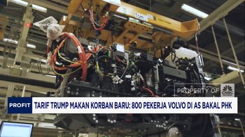 Tarif Trump Makan Korban Baru: 800 Pekerja Volvo di AS Bakal PHK