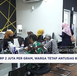 Video: Harga Emas Tembus Rp 2 Juta per Gram, Warga Antusias Berburu
