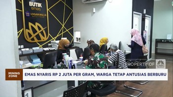 Video: Harga Emas Tembus Rp 2 Juta per Gram, Warga Antusias Berburu