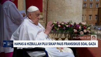 Video: Hamas & Hizbullah Puji Sikap Paus Fransiskus soal Gaza