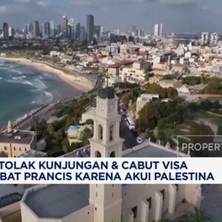 Video: Israel Tolak Kunjungan & Cabut Visa 27 Pejabat Prancis