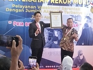 Kemendukbangga Gelar Vasektomi untuk 2.000 Pria, Pecahkan Rekor MURI