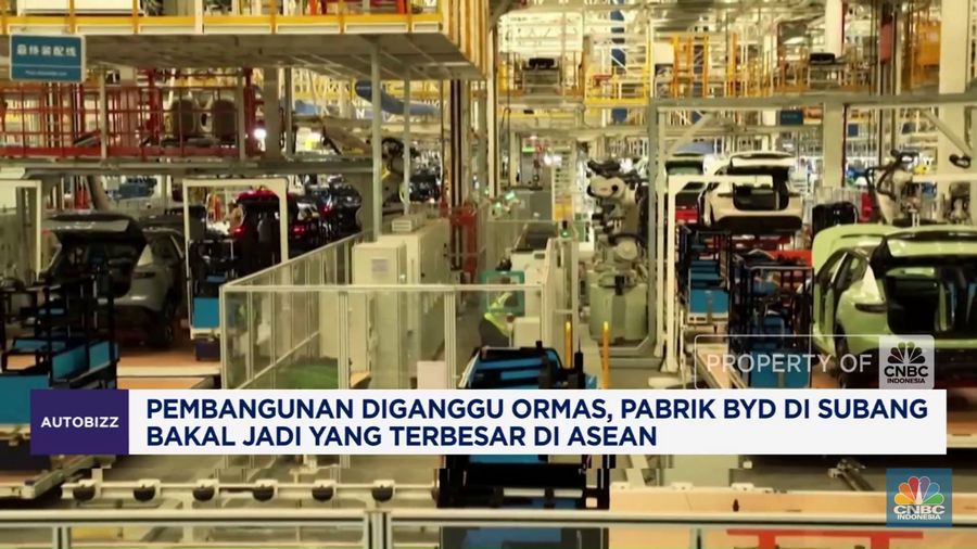 Pabrik BYD di Subang Diganggu Ormas