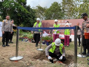 Dapur MBG Pertama di Kalsel Mulai Dibangun, Anggarannya Rp 3 M