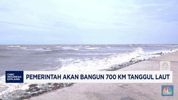 Video: Pemerintah Akan Bangun 700 KM Tanggul Laut