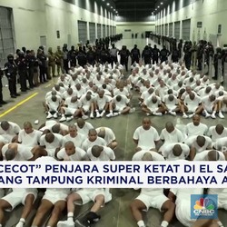 Video: Penjara Super Ketat di Elsavador, Tampung Kriminal Berbahaya