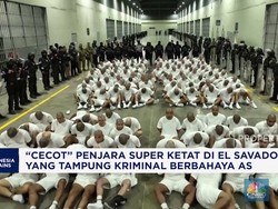 Video: Penjara Super Ketat di Elsavador, Tampung Kriminal Berbahaya