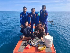 Polres Sikka Tangkap 2 Pelaku Bom Ikan di Perairan Pulau Besar