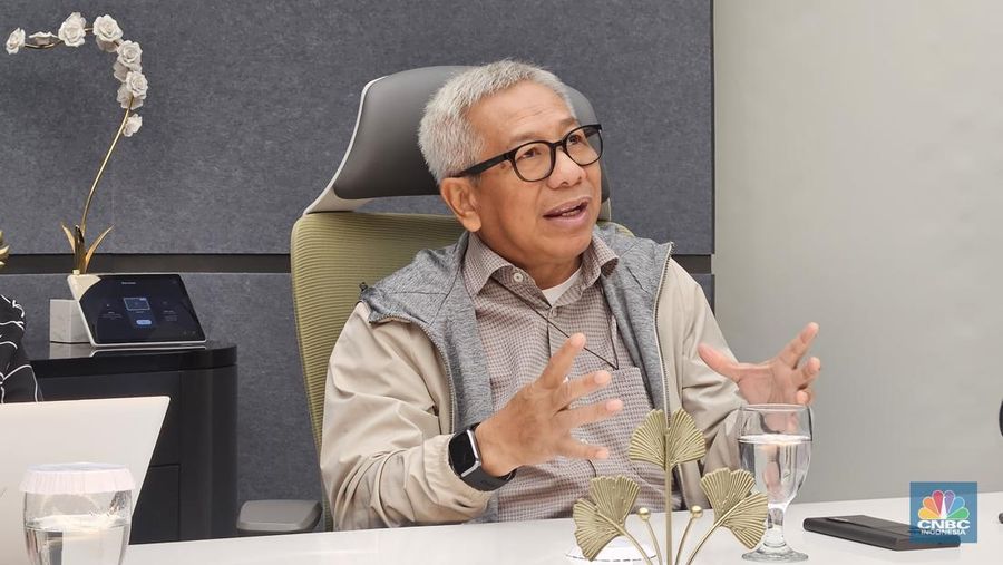 Director dan Chief Business Officer Indosat Ooredoo Hutchison (IOH) Muhammad Buldansyah (CNBC Indonesia/Intan Rakhmayanti Dewi )