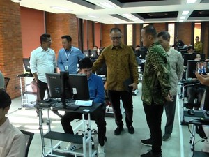 Dirjen Dikti Cek UTBK-SNBT di UI, Ingatkan Pentingnya Budaya Jujur
