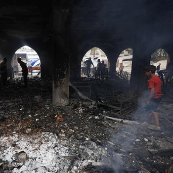 Israel Kembali Bombardir Penampungan Gaza, 10 Orang Tewas