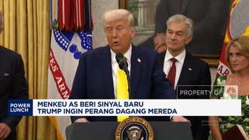 Video: Menkeu AS Beri Sinyal Baru Trump Ingin Perang Dagang Mereda