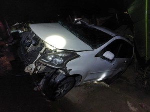 Tabrakan Mobil Vs Truk di Jalan Poros Soppeng-Wajo, 1 Orang Dilarikan ke RS