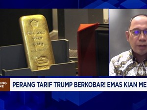 Video: Perang Tarif Berkobar, Harga Emas Makin Mengkilap