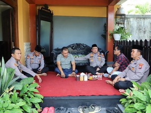 Halal Bihalal dan Santunan Kapolresta Malang Kota untuk Anak Yatim